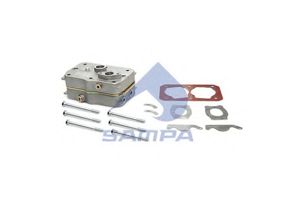 Головка цилиндра, пневматический компрессор - Sampa 094.241