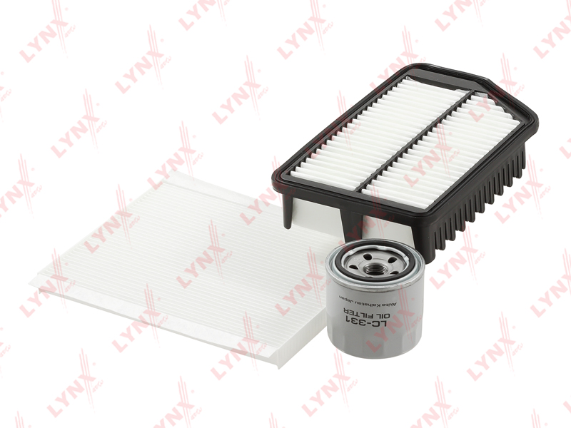 Комплект фильтров для ТО - LYNXauto LK-3015