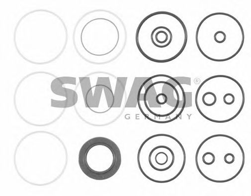 Комплект прокладок рулевого механизма - Swag 10 92 3718