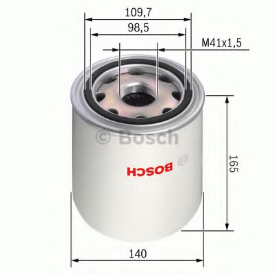 Патрон осушителя воздуха, пневматическая система - Bosch 0 986 628 259
