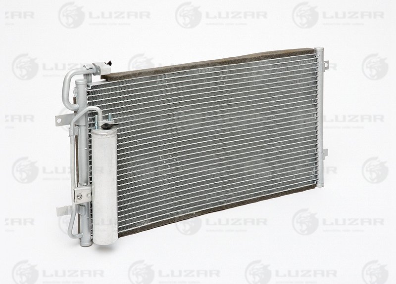 Радиатор кондиц. с ресивером для а/м ВАЗ 2170-72 Приора Halla - Luzar LRAC 0127
