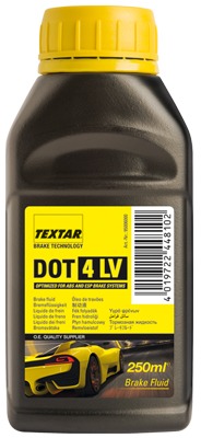 Жидкость тормозная DOT-4 LV 0,25л. - Textar 95006000