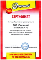 РК главного тормозного цилиндра (поршень,пружина) Г-53 (с/о) - Riginal RG513505028