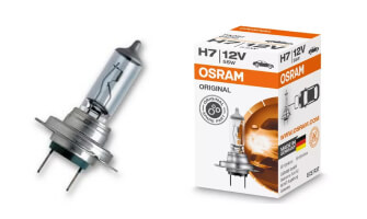 Лампа OSRAM 64210 H7 12V 55W PX26d серии ORIGINAL LINE уже доступна для заказа в Партерре